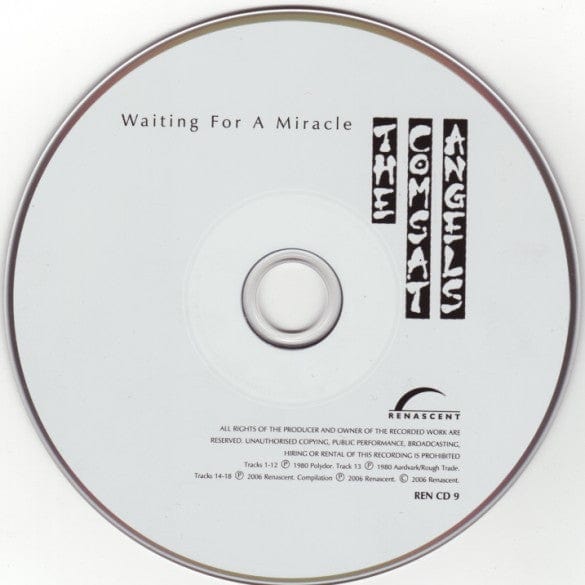 The Comsat Angels - Waiting For A Miracle (CD) Renascent CD 601791809928