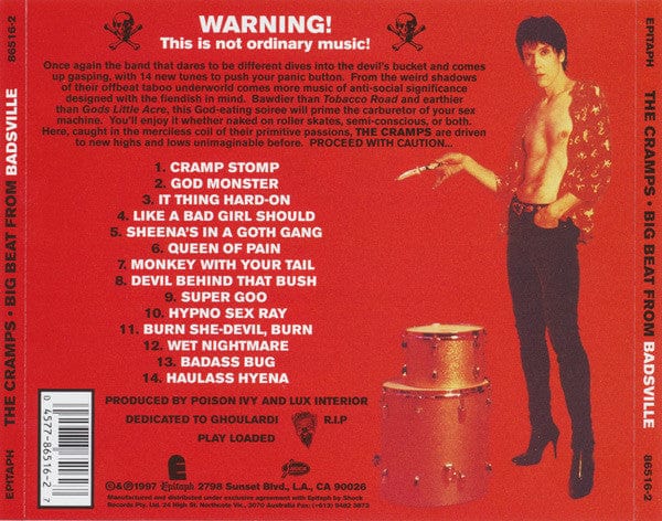 The Cramps - Big Beat From Badsville (CD)