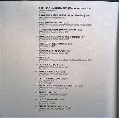 The Crazy World Of Arthur Brown – The Crazy World Of Arthur Brown (CD, Polydor) Image 4