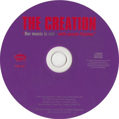 The Creation (2) - Our Music Is Red - With Purple Flashes (CD) Edsel Records,Demon Records CD 740155485726
