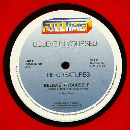 The Creatures (2) - Believe In Yourself (12") Full Time Records Vinyl