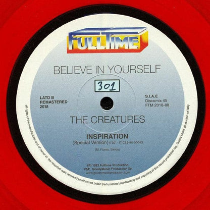 The Creatures (2) - Believe In Yourself (12") Full Time Records Vinyl