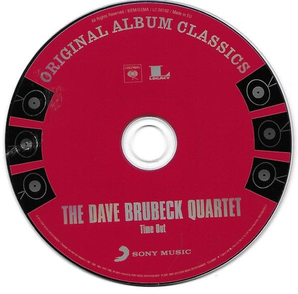 The Dave Brubeck Quartet - Original Album Classics (CD) Columbia,Legacy,Sony Music CD 0886976604929