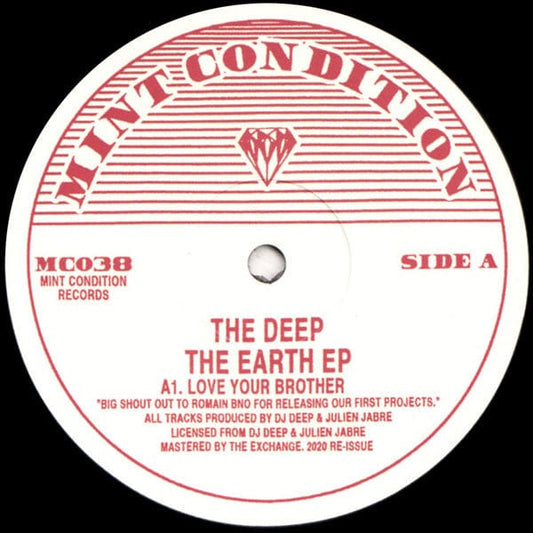 The Deep - The Earth EP (12") Mint Condition (2) Vinyl