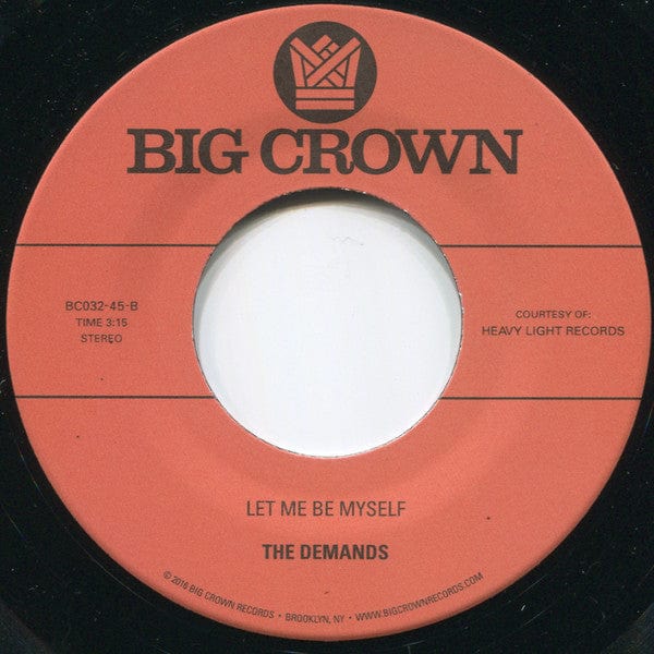 The Demands – Say It Again (7", Big Crown Records, 2017) Image 4