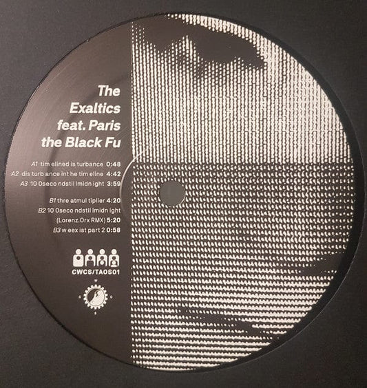 The Exaltics feat. Paris The Black Fu - Dis Turb Ance Int He Tim Eline (12") Clone West Coast Series Vinyl