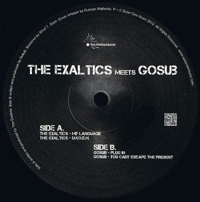 The Exaltics / Gosub - The Exaltics Meets Gosub (12") Solar One Music Vinyl