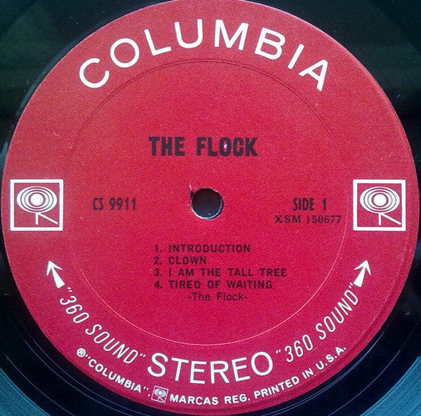 The Flock - The Flock on Columbia at Further Records