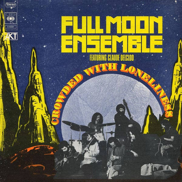 The Full Moon Ensemble Featuring Claude Delcloo - Crowded With Loneliness (LP) Comet Records Vinyl