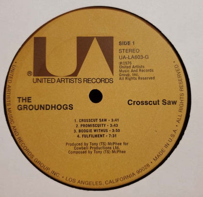 The Groundhogs - Crosscut Saw (LP, Album, Ter) on United Artists Records at Further Records