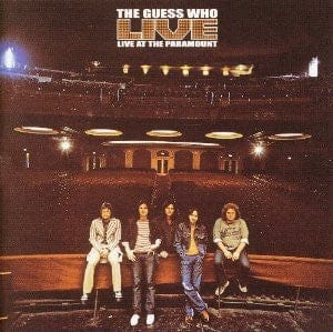 The Guess Who - Live At The Paramount (CD) Buddha Records CD 744659975325
