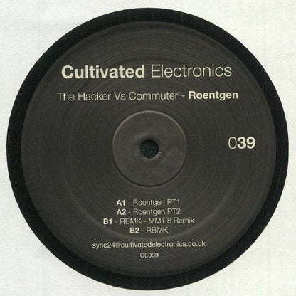 The Hacker Vs Commuter - Roentgen (12") Cultivated Electronics Vinyl