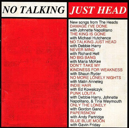 The Heads - No Talking Just Head (CD) MCA Records,Radioactive CD 008811150426