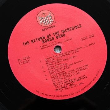 Incredible Bongo Band【'74 Pride-PD 6010】