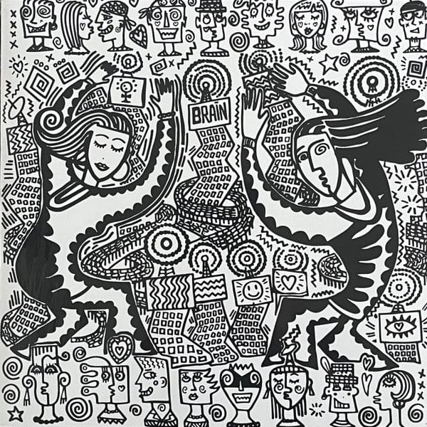 The Irresistible Force Ramjac Corporation – Live At The Brain 1990 (LP, Musique Pour La Danse, 2022) Back Cover