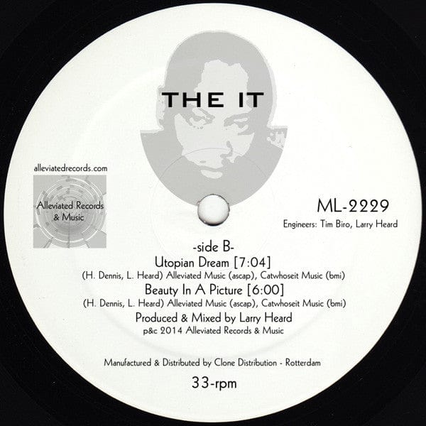 The It - The It EP (12") Alleviated Records Vinyl