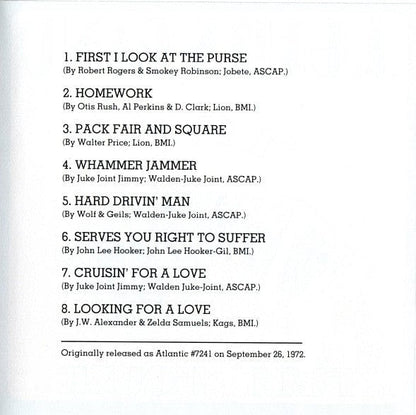 The J. Geils Band - "Live" Full House (CD) Atlantic CD 075678280320