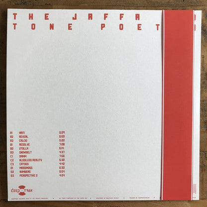 The Jaffa Kid - Tone Poetry (2x12") Deeptrax Records Vinyl