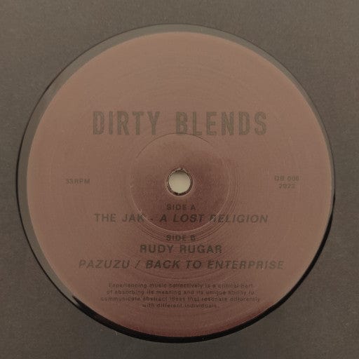 The Jak (2), Rudy Rugar - A Lost Religion (12") Dirty Blends Vinyl