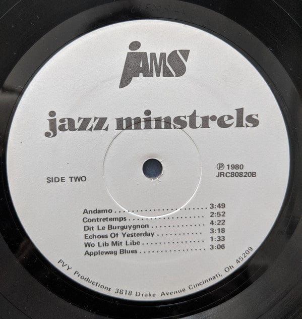 The Jazz Minstrels - Party (LP) PVY Productions Vinyl