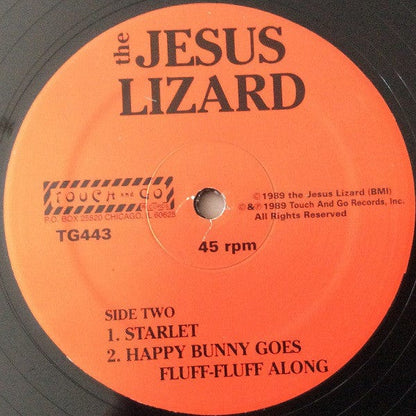 The Jesus Lizard - Pure (12") Touch And Go Vinyl 036172114313