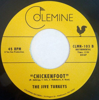 The Jive Turkeys - B.A. (7") Colemine Records Vinyl