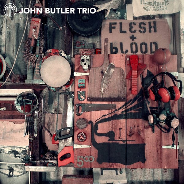 John Butler Trio – Flesh & Blood (2xLP+CD, Jarrah Records, 2014) Front Cover