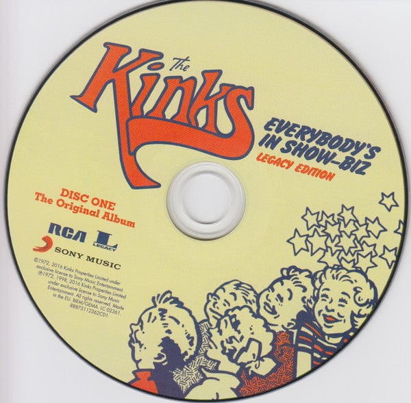 The Kinks - Everybody's In Show-Biz (2xCD) RCA,Legacy CD 888751123625