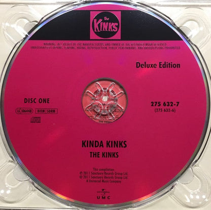 The Kinks - Kinda Kinks (CD) Universal UMC,Sanctuary Records CD 602527563268