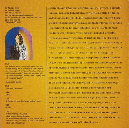 The Kinks - Soap Opera (CD) Konk CD 602527383484