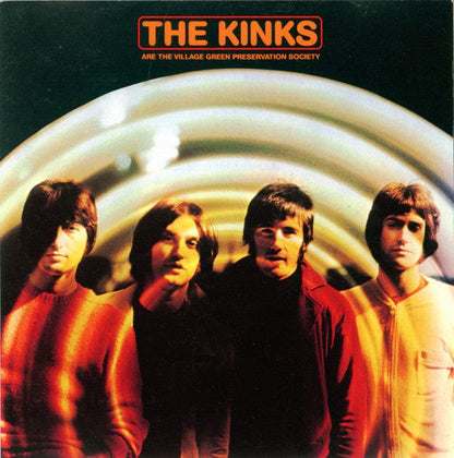 The Kinks – The Kinks Are The Village Green Preservation Society (CD, Reprise Records, 1990) Front Cover