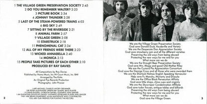 The Kinks – The Kinks Are The Village Green Preservation Society (CD, Reprise Records, 1990) Image 5