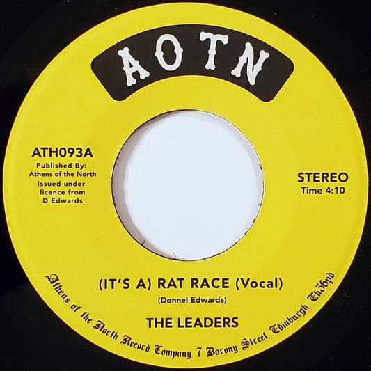 The Leaders (2) - (It's A) Rat Race (Vocal) (7") Athens Of The North Vinyl
