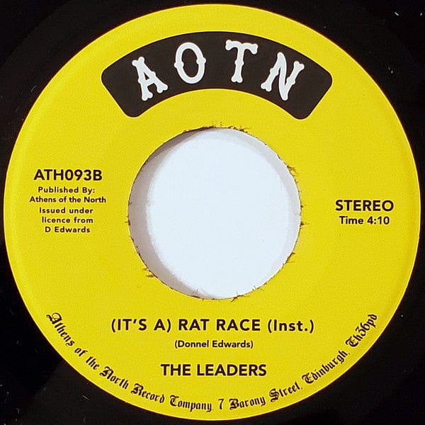 The Leaders (2) - (It's A) Rat Race (Vocal) (7") Athens Of The North Vinyl