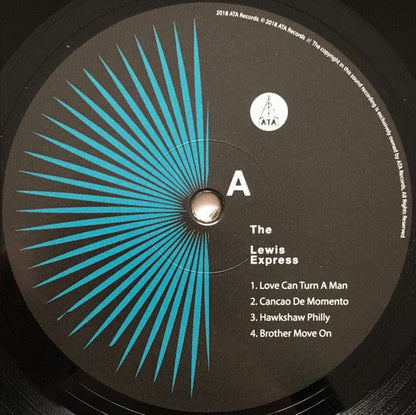 The Lewis Express – The Lewis Express (LP, ATA Records, 2018) Image 3