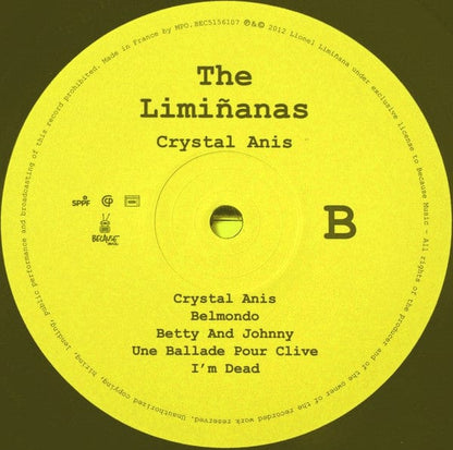 The Limiñanas - Crystal Anis (LP) Because Music Vinyl 5060421561073