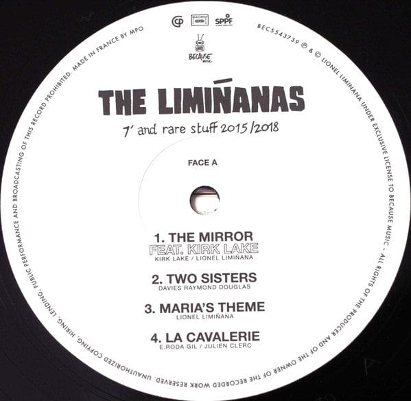 The Limiñanas - I've Got Trouble In Mind Vol.2 - 7" And Rare Stuff 2015/2018 (2xLP) Because Music Vinyl 5060525437397