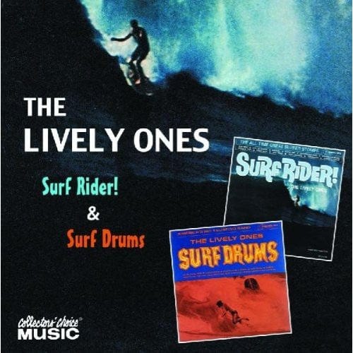 The Lively Ones - Surf Rider! & Surf Drums (CD) Collectors' Choice Music CD 617742047226