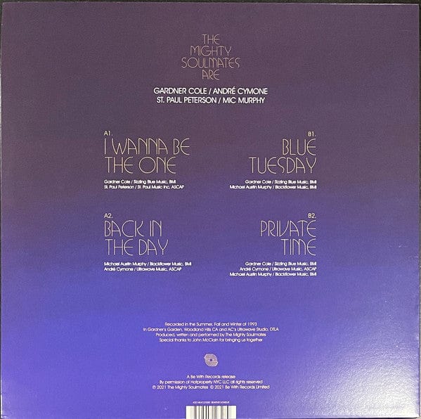 The Mighty Soulmates - The Mighty Soulmates (12") Be With Records Vinyl 4251804123280