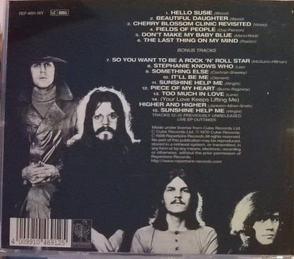 The Move – Shazam (CD, Repertoire Records, 1998) Back Cover