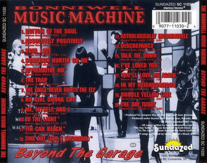 The Music Machine - Beyond The Garage (CD) Sundazed Music CD 090771103024