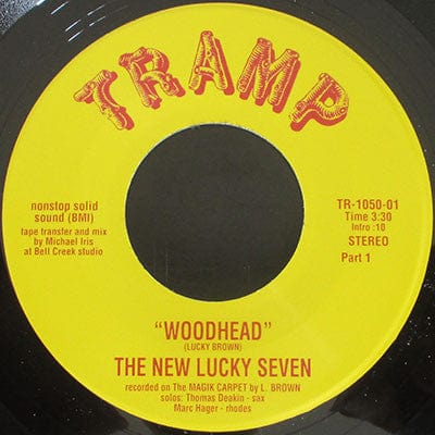 The New Lucky Seven - Woodhead (7") Tramp Records Vinyl