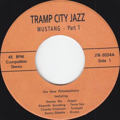 The New Philadelphians - Mustang (7") Tramp Records Vinyl