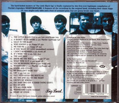 The Nightcrawlers – The Little Black Egg (CD, Big Beat Records, 2000) Back Cover