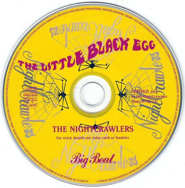 The Nightcrawlers – The Little Black Egg (CD, Big Beat Records, 2000) Image 3