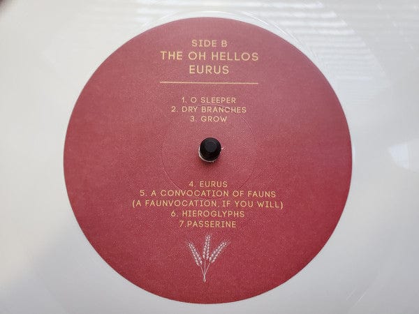 The Oh Hellos - Notos / Eurus (12", Album, Whi) on Not On Label (The Oh Hellos Self-released) at Further Records