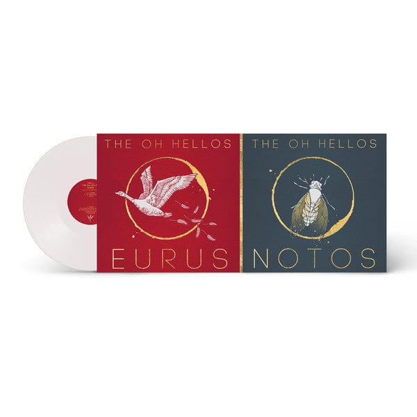 The Oh Hellos - Notos / Eurus (12", Album, Whi) Not On Label (The Oh Hellos Self-released)