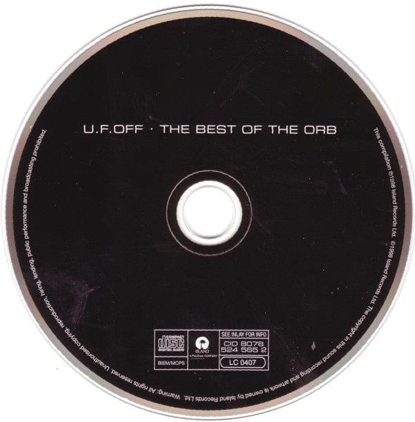 The Orb - U.F.OFF · The Best Of The Orb (2xCD) Island Records,Island Records,Island Records CD 731452459923