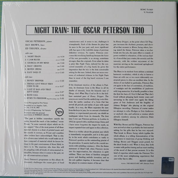 The Oscar Peterson Trio - Night Train (LP) Verve Records Vinyl