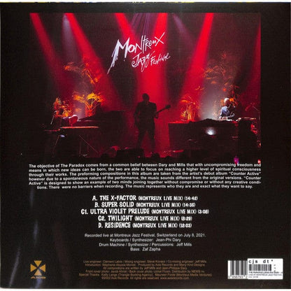 The Paradox (7) - Live At Montreux Jazz Festival (2x12") Axis Vinyl